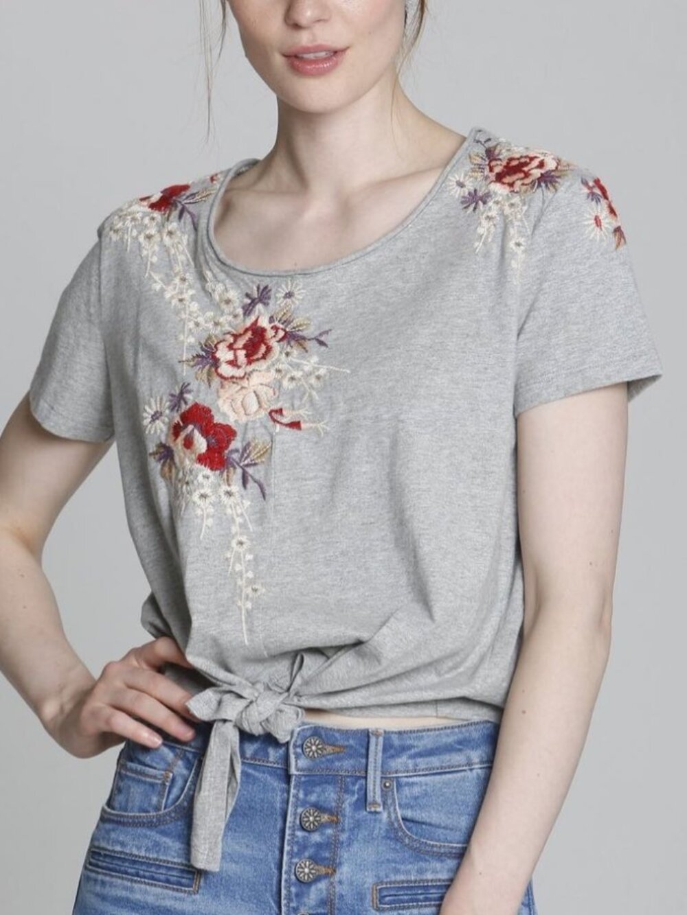 NWT Driftwood by Free People Venezuela Top - Picture 2 of 8
